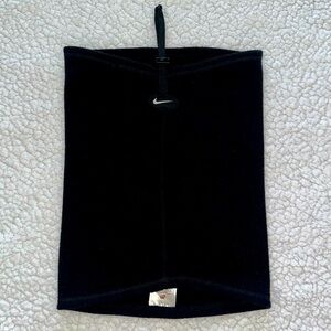 NIKE black fleece thermafit neck warmer winter outdoors ski one size fits all